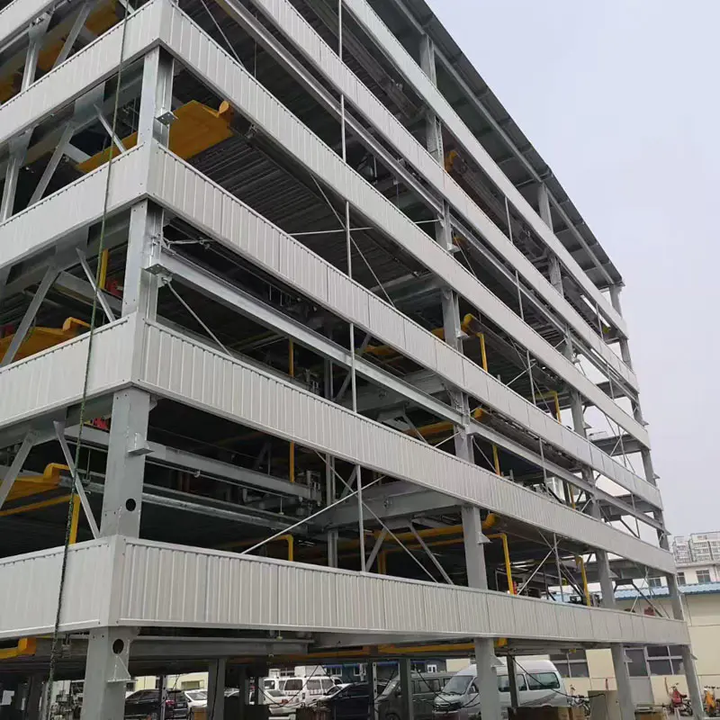 Stalen structuur garage