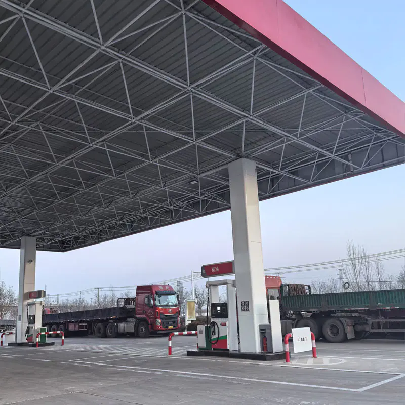Staalstructuur oliesstation